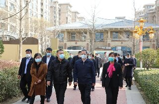 秦皇島市委副書記、市長丁偉等領(lǐng)導(dǎo)一行蒞臨燕達(dá)國際健康城參觀調(diào)研